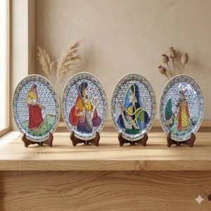 Marble Jali Decorative Thali – Meera Design