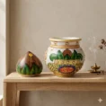 Marble kalash with marble Nariyal