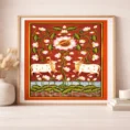Pichwai Painting on cloth1