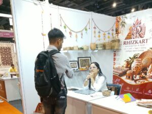 Rhizkat Stall at UP International Trade Show 2026